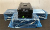 (4) Greenworks 82V Batteries GL 500