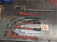 Pipe Wrenches, Crescent Wrenches & Channel