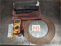 Volt Meter, Copper Tubing & Fender Covers