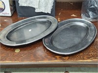 Rustic Oval Serving Tray