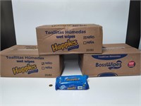 3 boxes of baby wipes / 60 packs