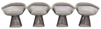 Warren Platner for Knoll Dining or Arm Chairs, 4