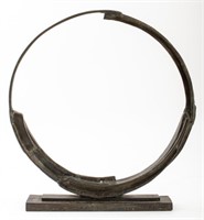 Bruno Romeda Bronze Circle Sculpture, 2012
