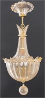 Barovier & Toso Murano Glass Chandelier