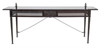 Bronze Etruscan Manner Console Table