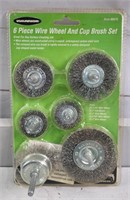 6PC WIRE WHEEL & CUP BRUSH SET