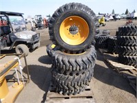 Unused 12-16.5 Skid Steer Tires & Wheels