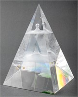 Steven Weinberg "Evergreen Pools" Glass Sculpture