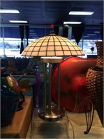 Stained glass  style desk lamp