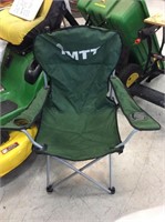 Green camping chair