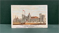 1889 Libby Prison War Museum - Trade Card -Civil
