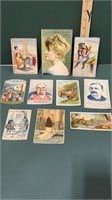Lot of 10 misc Victorian Trade Cards