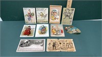 Lot of 10 misc Victorian Trade Cards