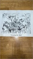 1943 War Poster WWII “Greasing the Skids” by