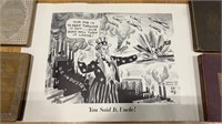 War Posters WWII -Approx 18” x 12” “You Said it
