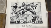 1943 War Posters WWII by Philco approx 18” x 12”
