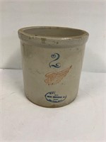 2 Gallon Red Wing crock. No visible cracks