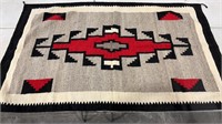 1940’s Navajo rug - rug approx 68” long x 42 inch