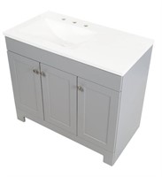 36”bathroom vanity with top and faucet