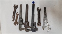 FORD WRENCH AND VINTAGE WRENCH LOT