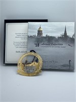 Notre Dame across the lake annual ornament