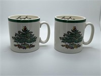 Spode mugs (2 different sizes)