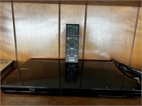 Sony blu ray player untested w remote