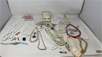 Vintage Costume Jewelry Beaded Necklaces