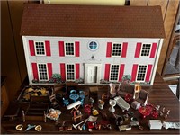 Vintage doll house and mini accessories