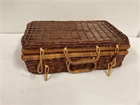 Wicker Lunch Basket