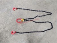 5/16" 7' G80 Double Leg Lifting Chain Sling