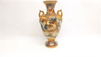 15" Japanese Hand Painted Vase