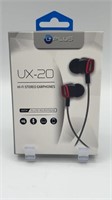 UPLUS UX-20 Hi-Fi Stereo Headphones.