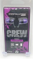 EARPOLLUTION Noise Isolating Earbuds.