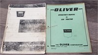 Oliver 550 Tractor Manuals