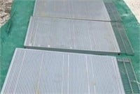 4 Grey Perforated Steel Pallet Rack Decking32Wx46D