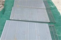 4 Grey Perforated Steel Pallet Rack Decking32Wx46D