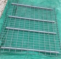 4Grey Plastic coated Steel Wire Shelving, Decking