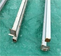 4 Steel Support Beams with Pen lock