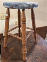 Wooden Barstool 29” Tall