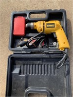 DEWALT Electric Drill DW 106 3/8” VSR Drill and