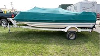 1987 HURRICANE 17 FT SKIBOAT