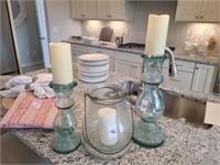 3PC CANDLEHOLDERS