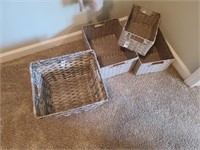 4PC ASSORTED BASKETS