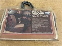 Velour seat covers