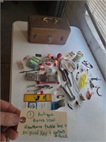 Hawthorne tackle box + key lures contents