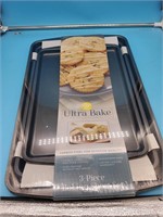 Ultra Bake 3pc baking sheet set