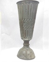 15-" United Arab Republic Metal Vase