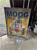 Moog Metal Sign