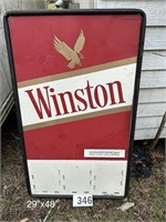 Winston Metal Sign